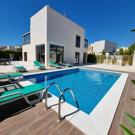 Luxury City Villa Olivia 10 - 15 Min To The Beach Oura, Private Swimming Pool Albufeira Exterior photo